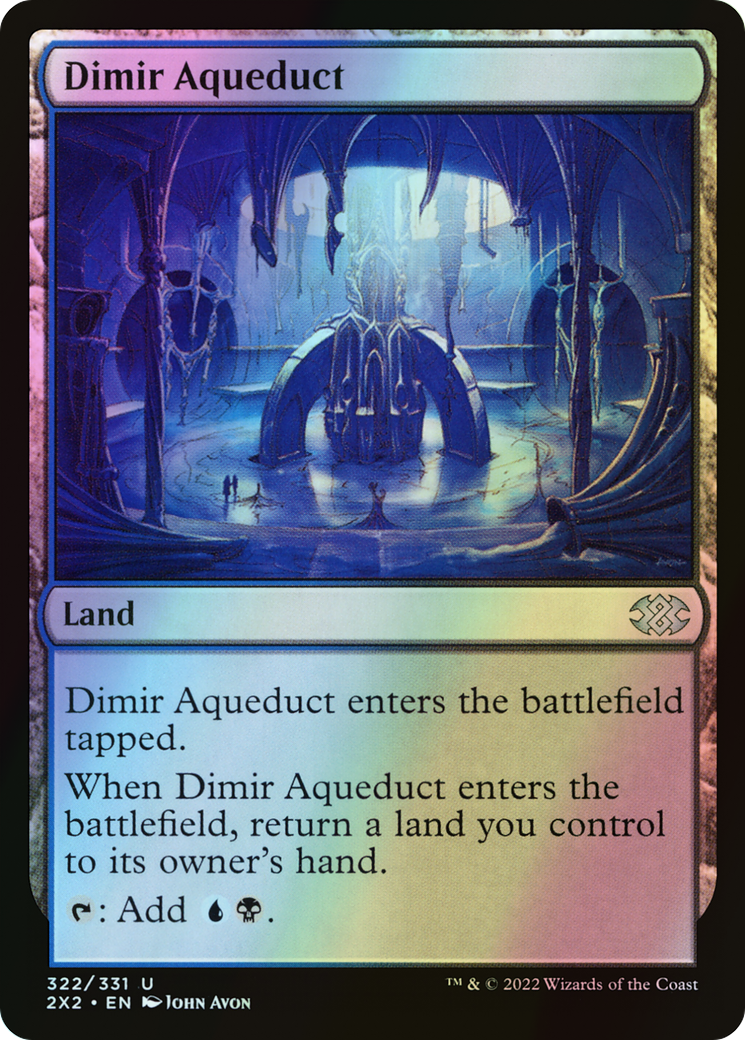 Dimir Aqueduct (2X2) #322 [EN/F]