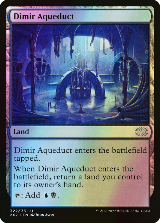 Dimir Aqueduct (2X2) #322 [EN/F]