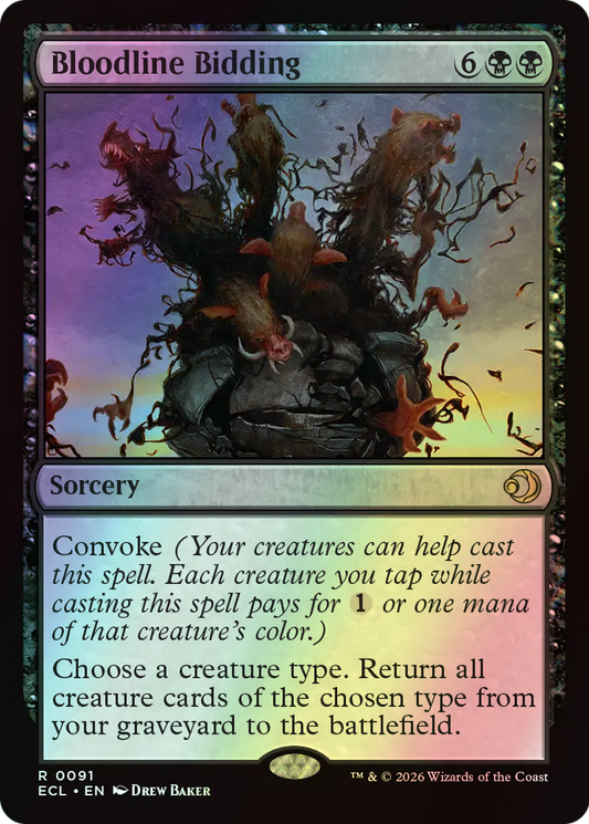 Bloodline Bidding (ECL) #91 [EN/F] s/o
