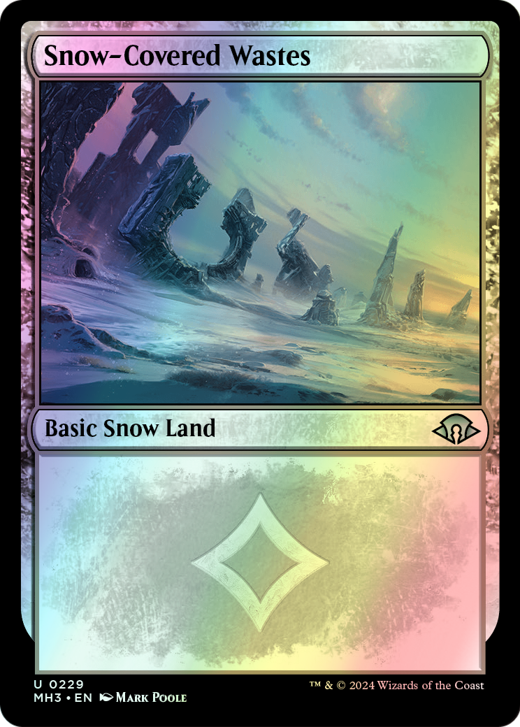 Snow-Covered Wastes (MH3) #229 [EN/F]