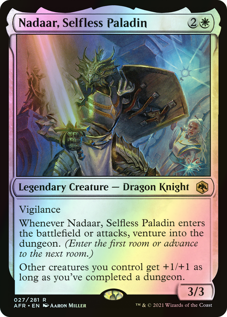 Nadaar, Selfless Paladin (AFR) #27 [EN/F] s/o
