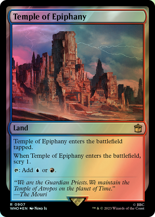 Temple of Epiphany - Surge Foil (WHO) #907 [EN/F] s/o
