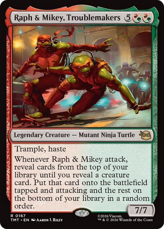 Raph & Mikey, Troublemakers (TMT) #167 [EN/N]