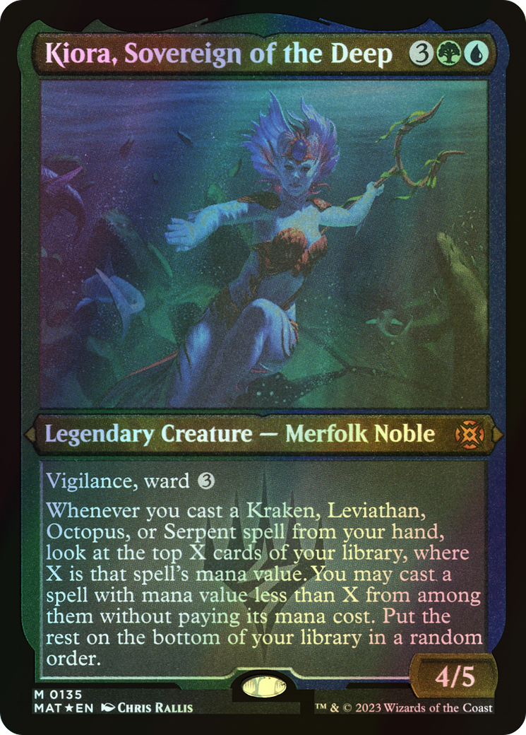 Kiora, Sovereign of the Deep (MAT) #135 [EN/E]