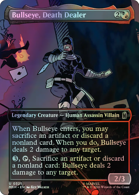 Bullseye, Death Dealer (MSH) #325 [EN/F]