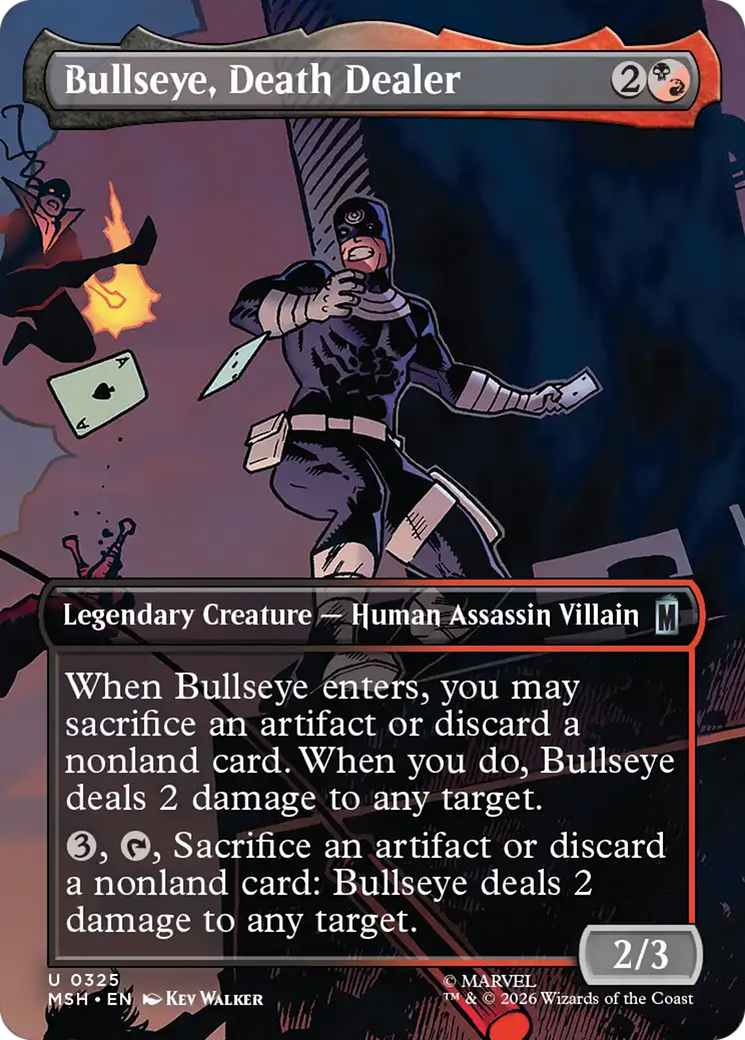 Bullseye, Death Dealer (MSH) #325 [EN/N]