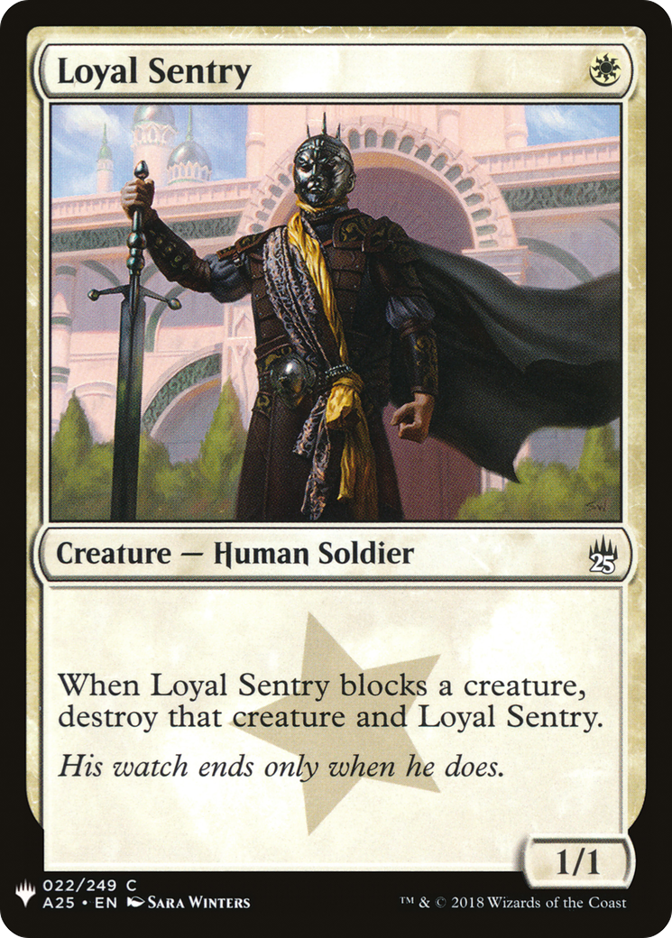 Loyal Sentry (PLST) #A25-22 [EN/N]