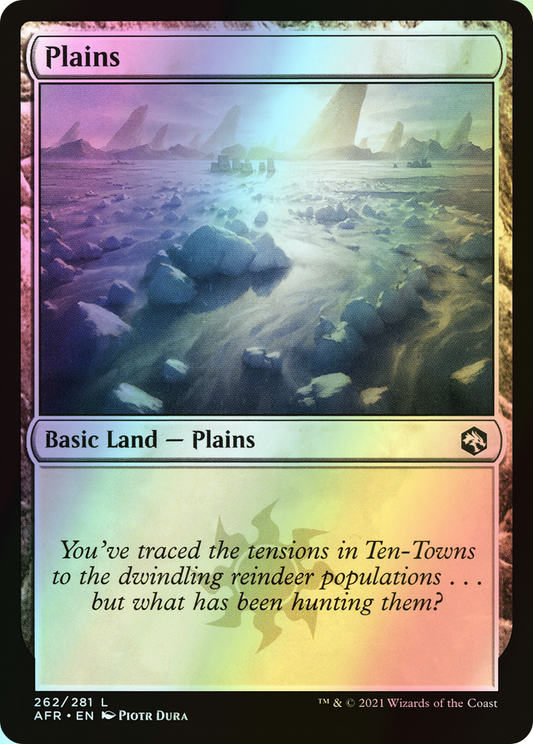 Plains (AFR) #262 [EN/F] s/o