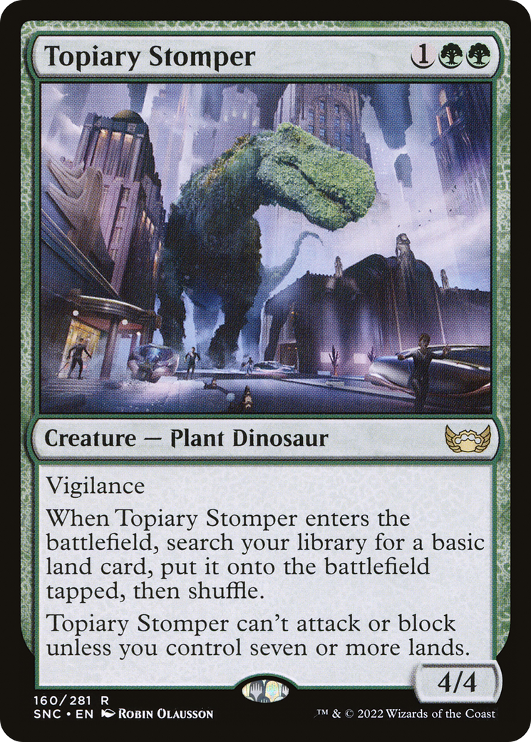 Topiary Stomper (SNC) #160 [EN/N]