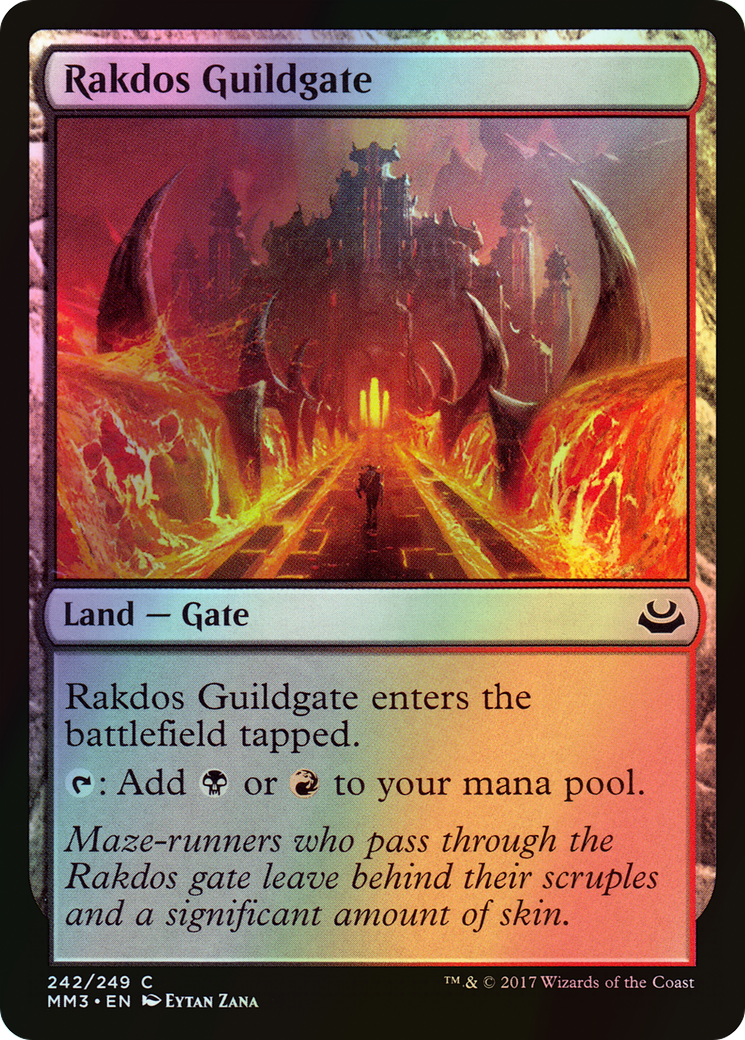 Rakdos Guildgate (MM3) #242 [EN/F]