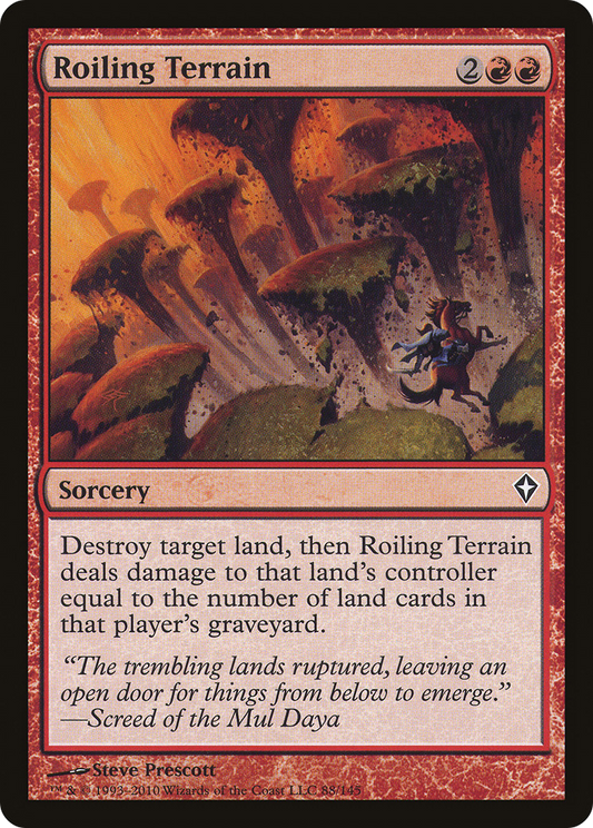 Roiling Terrain (WWK) #88 [EN/N] s/o