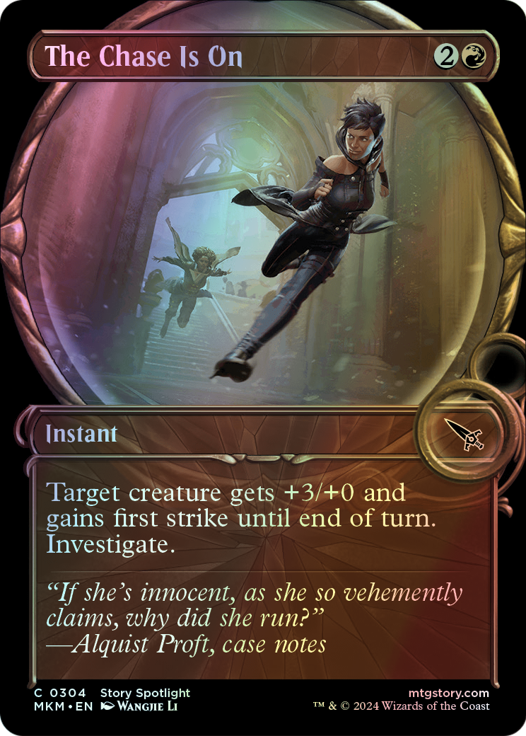 The Chase Is On (MKM) #304 [EN/F]