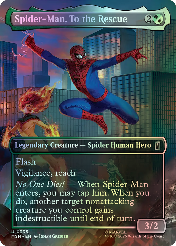 Spider-Man, To the Rescue (MSH) #335 [EN/F]