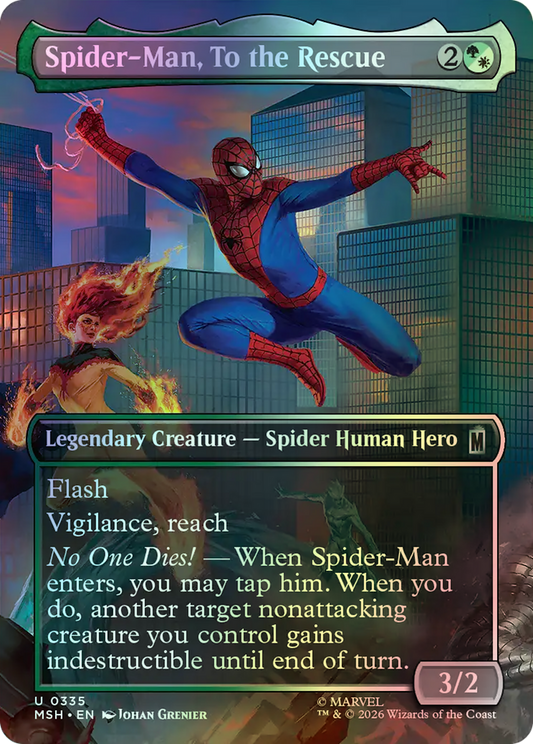 Spider-Man, To the Rescue (MSH) #335 [EN/F]