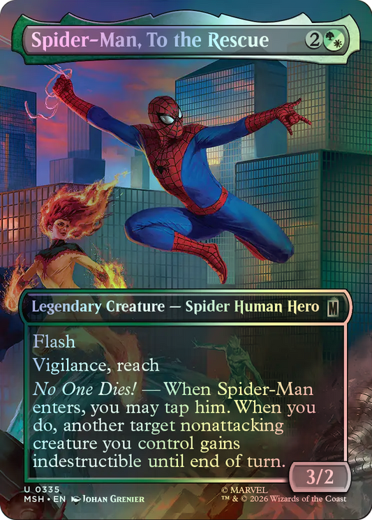 Spider-Man, To the Rescue (MSH) #335 [EN/F] s/o