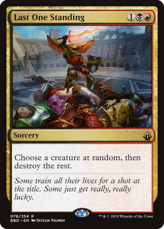 Last One Standing (BBD) #76 [EN/N]