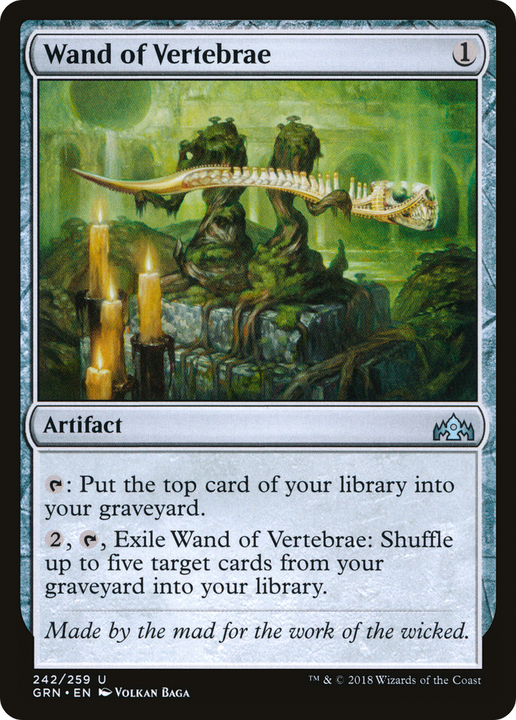 Wand of Vertebrae (GRN) #242 [EN/N] s/o