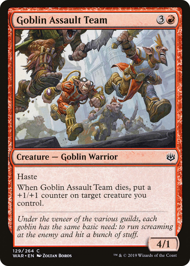 Goblin Assault Team (WAR) #129 [EN/N]