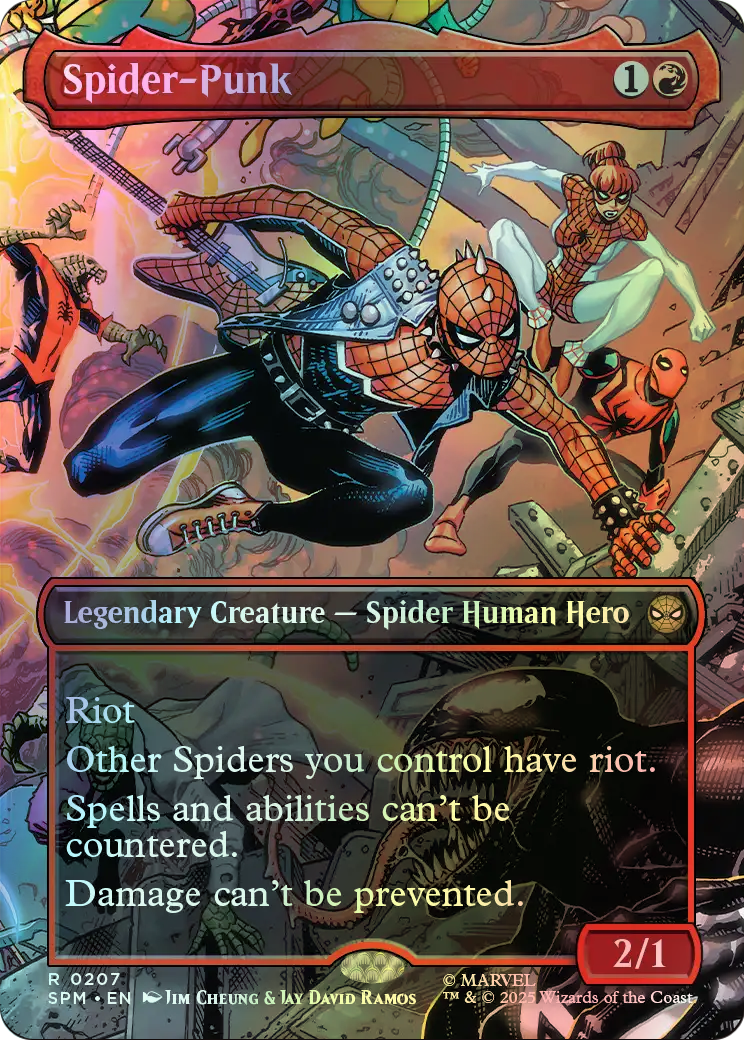 Spider-Punk (SPM) #207 [EN/F] s/o