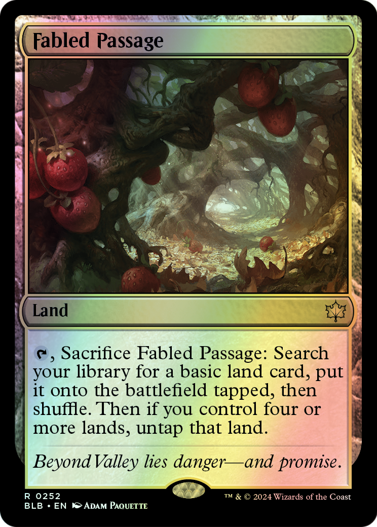 Fabled Passage (BLB) #252 [EN/F] s/o