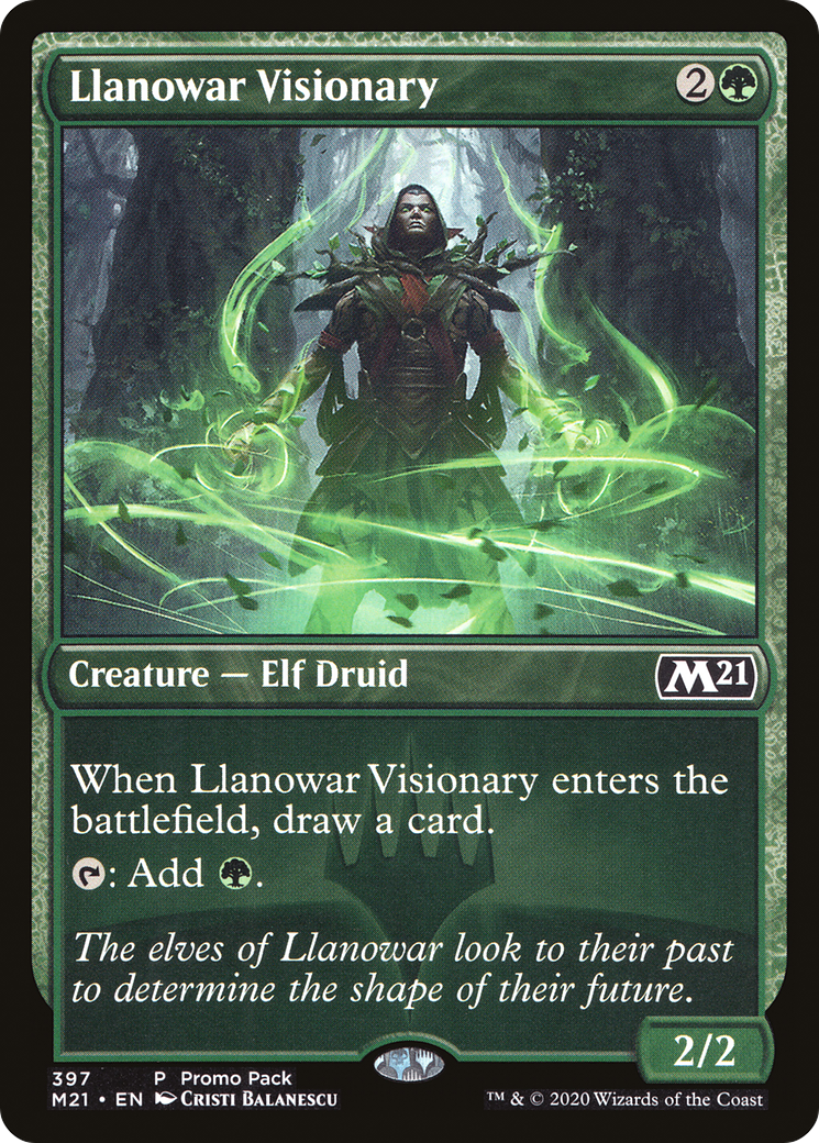 Llanowar Visionary (M21) #397 [EN/N]