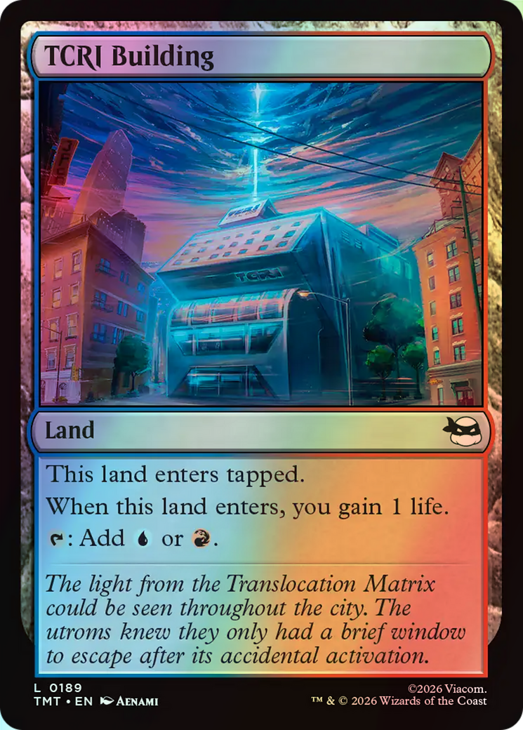 TCRI Building (TMT) #189 [EN/F]