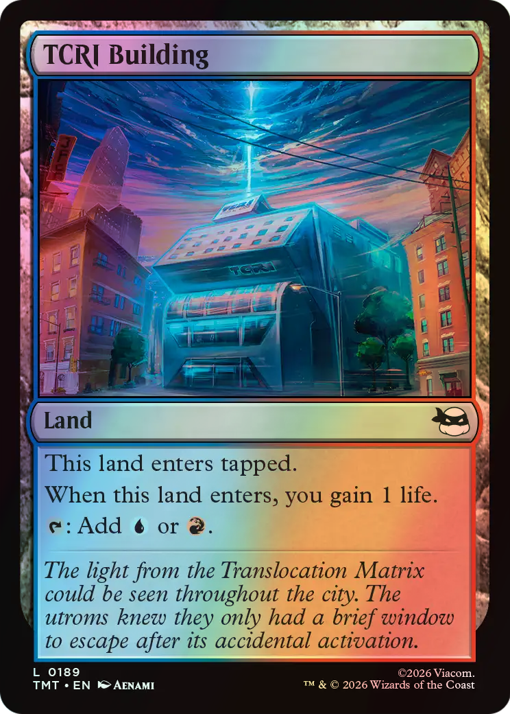 TCRI Building (TMT) #189 [EN/F]