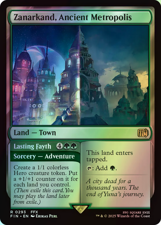 Zanarkand, Ancient Metropolis // Lasting Fayth (FIN) #293 [EN/F] s/o