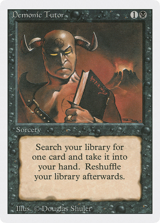 Demonic Tutor (3ED) #105 [EN/N]