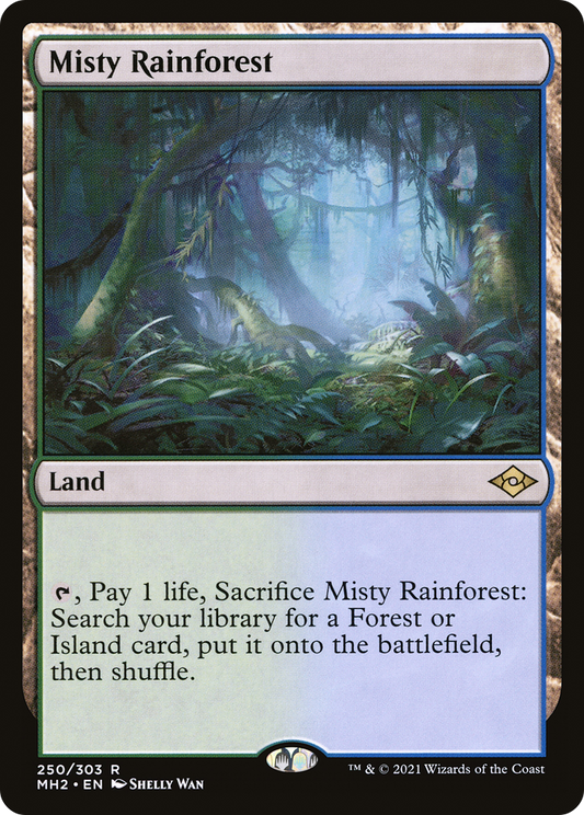 Misty Rainforest (MH2) #250 [EN/N] s/o