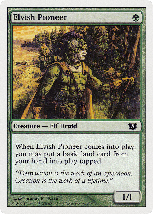 Elvish Pioneer (8ED) #243 [EN/N]
