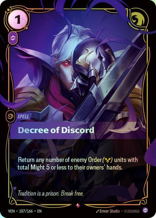 Decree of Discord (VEN) #107 [EN/F]
