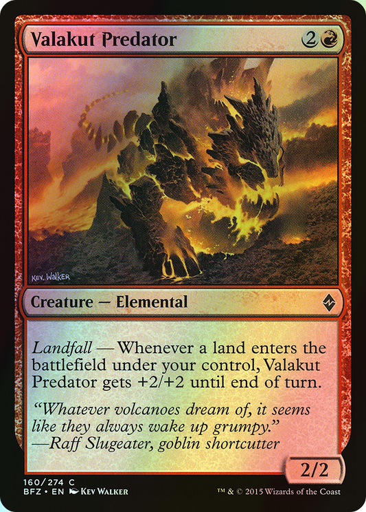 Valakut Predator (BFZ) #160 [EN/F]