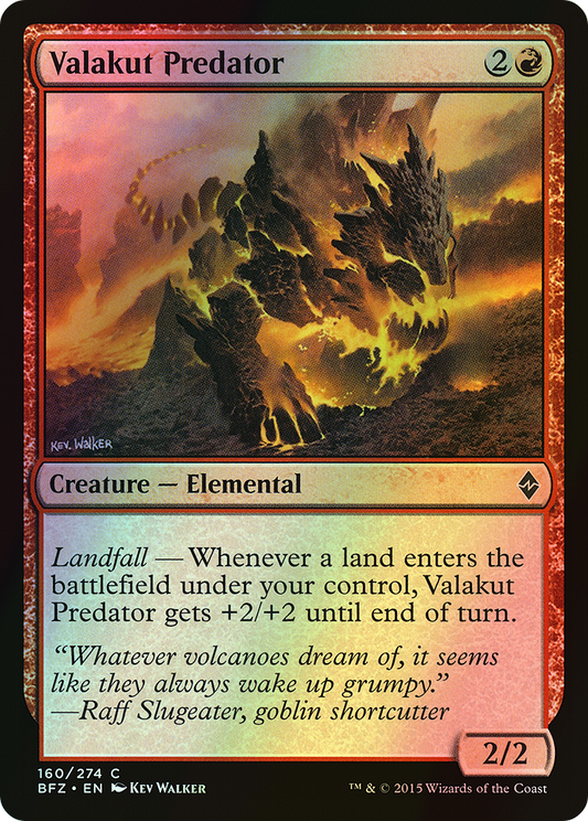 Valakut Predator (BFZ) #160 [EN/F]