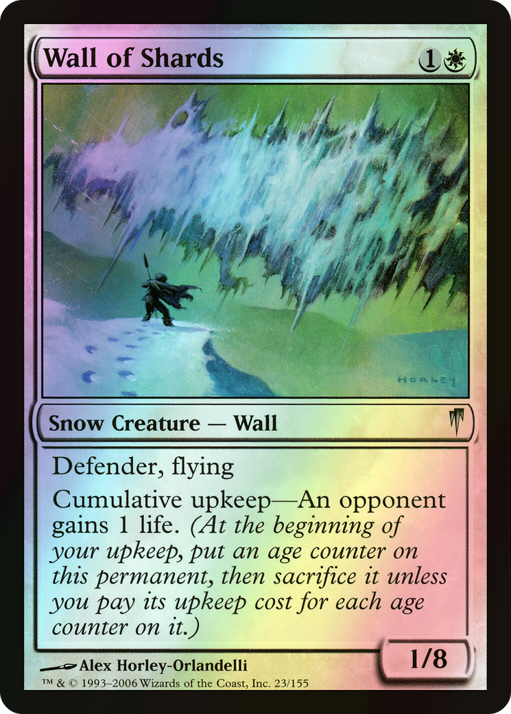 Wall of Shards (CSP) #23 [EN/F] s/o