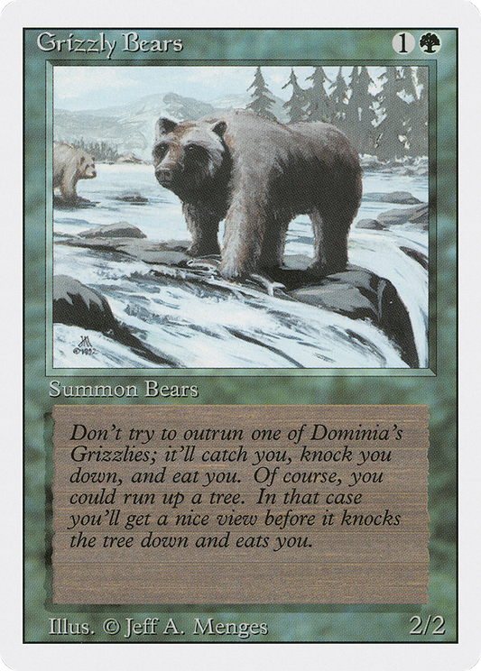 Grizzly Bears (3ED) #201 [EN/N] s/o