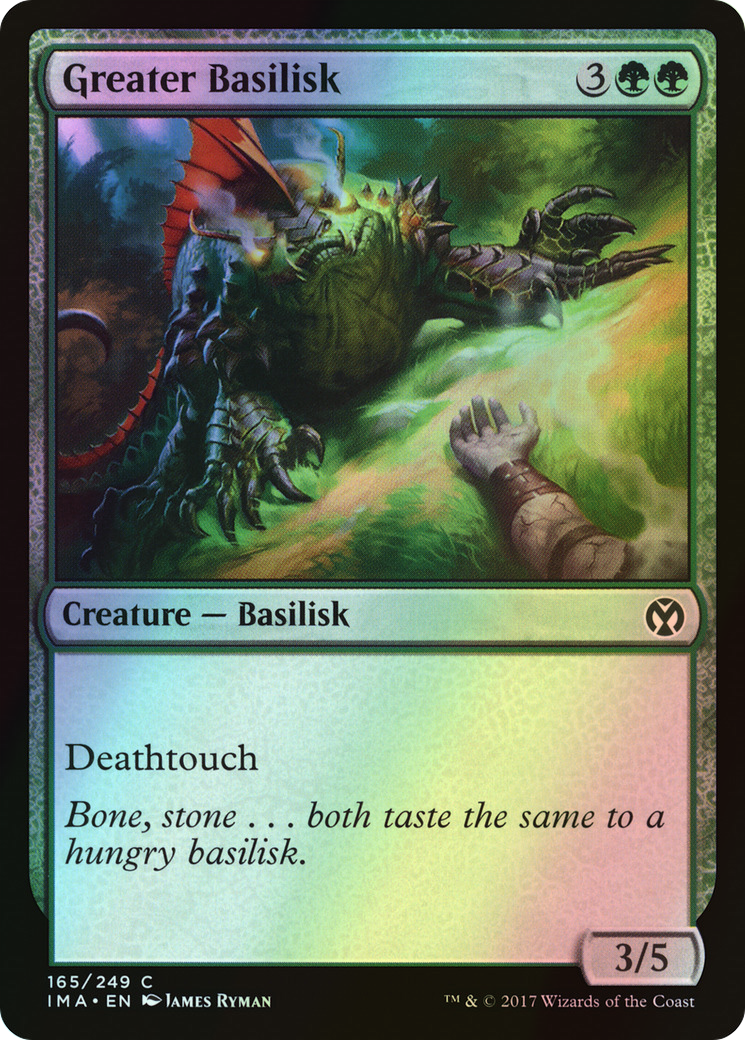 Greater Basilisk (IMA) #165 [EN/F]