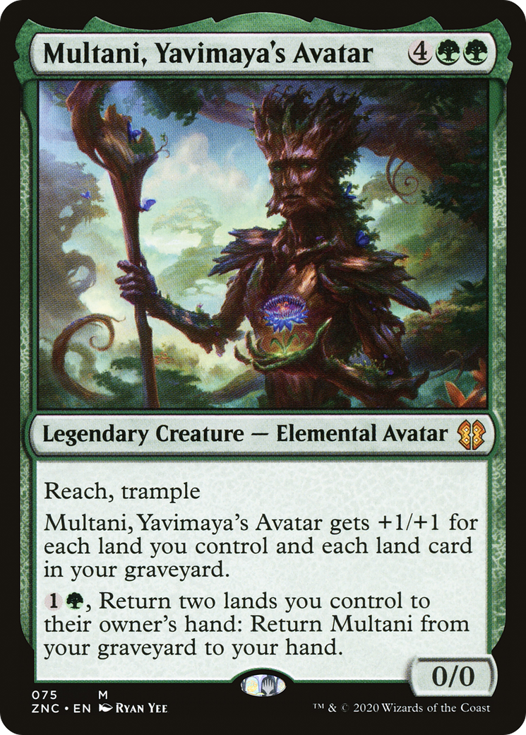 Multani, Yavimaya's Avatar (ZNC) #75 [EN/N]