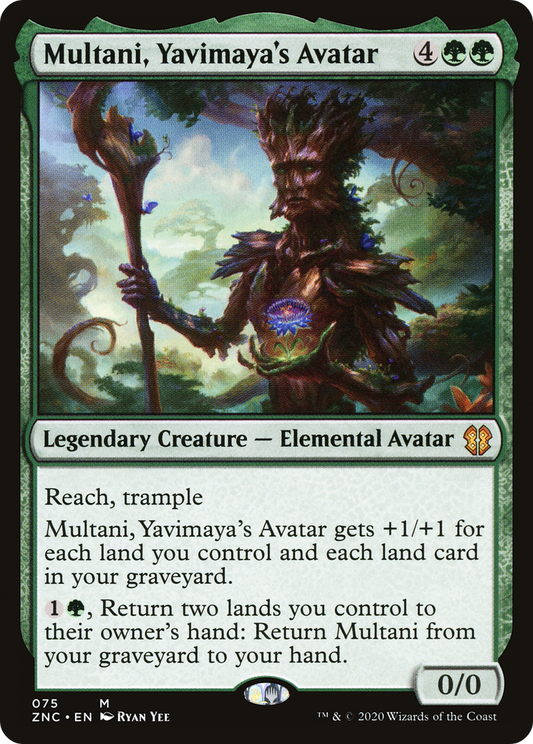 Multani, Yavimaya's Avatar (ZNC) #75 [EN/N]
