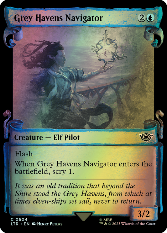 Grey Havens Navigator - Silver Foil (LTR) #504 [EN/F] s/o