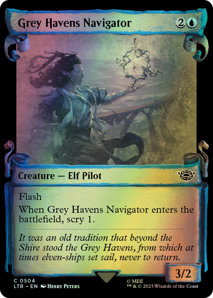 Grey Havens Navigator - Silver Foil (LTR) #504 [EN/F] s/o