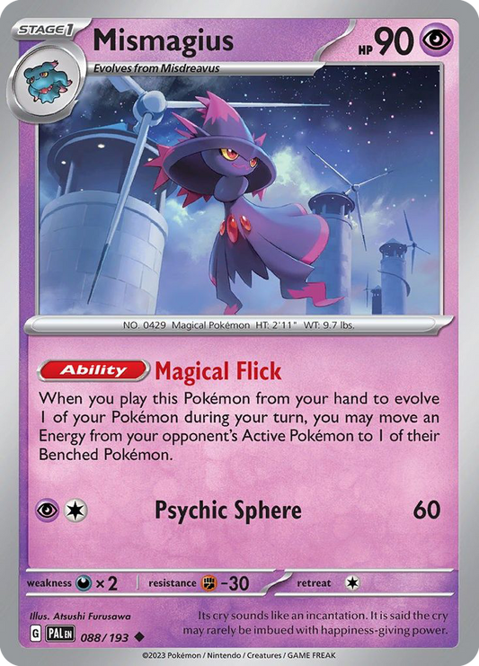 Mismagius - 088/193 (PAL) #088 [EN/N] s/o