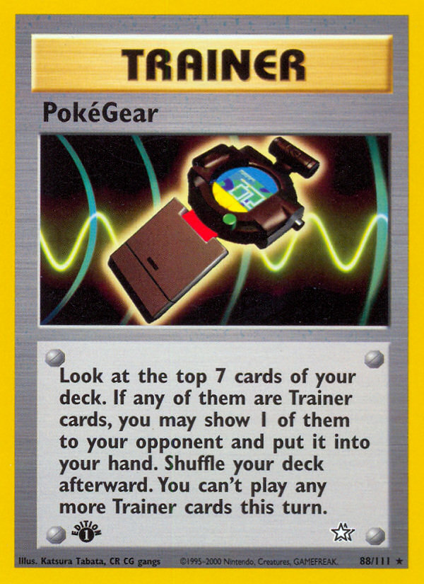 PokeGear (N1) #088 [EN/1E]