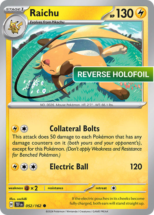Raichu (TEF) #52 [EN/R]