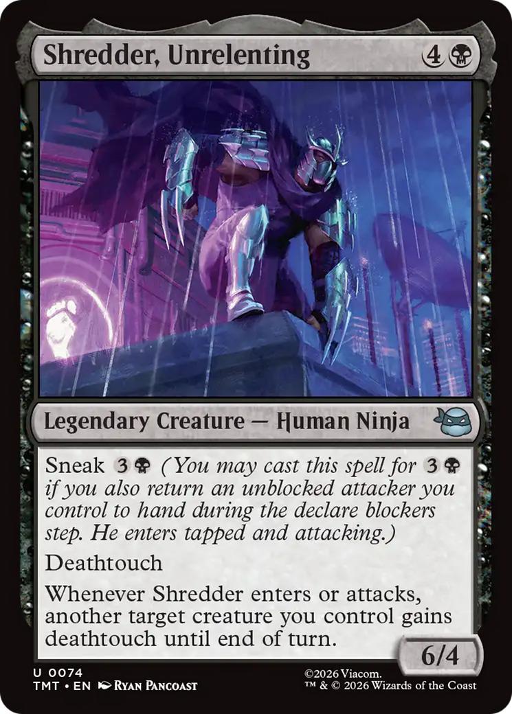 Shredder, Unrelenting (TMT) #74 [EN/N]