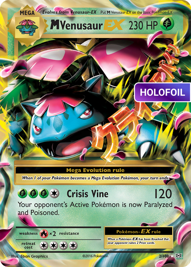 M Venusaur-EX (EVO) #2 [EN/H]