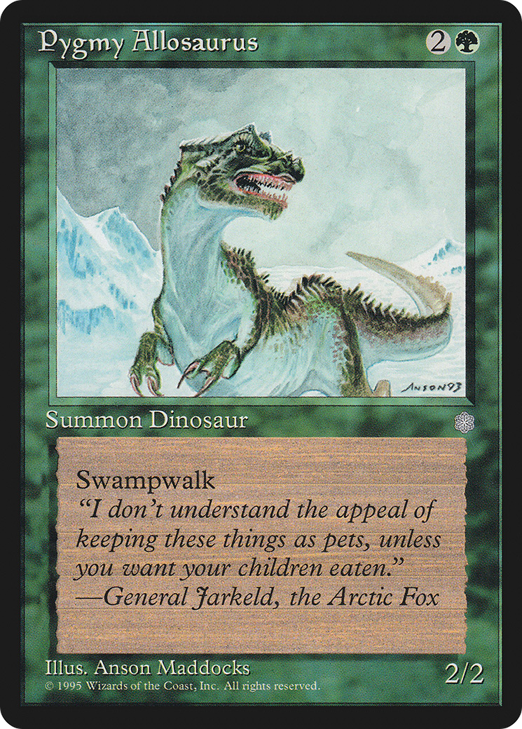 Pygmy Allosaurus (ICE) #257 [EN/N]