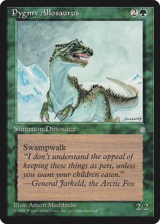 Pygmy Allosaurus (ICE) #257 [EN/N]