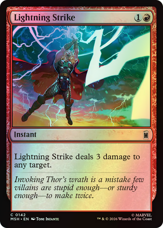 Lightning Strike (MSH) #142 [EN/F]