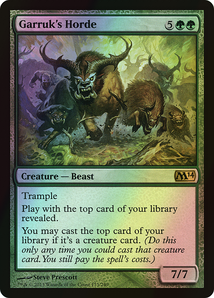 Garruk's Horde (M14) #173 [EN/F]